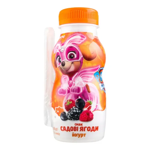 Йогурт 1.5% питний Садові ягоди Paw Patrol Danone 185г