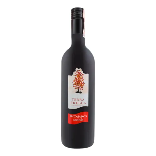 Вино 0.75л 10.5% червоне напівсолодке Rosso Amabile Terra Fresca пл