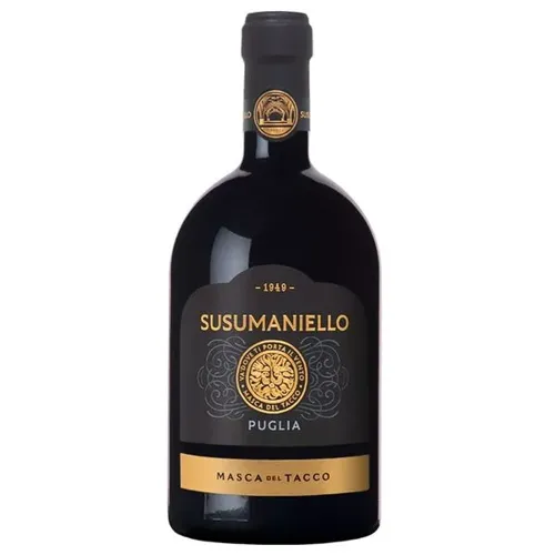 Вино Masca del Tacco Susumaniello Puglia IGP, червоне, напівсухе, 14,5%, 0,75л