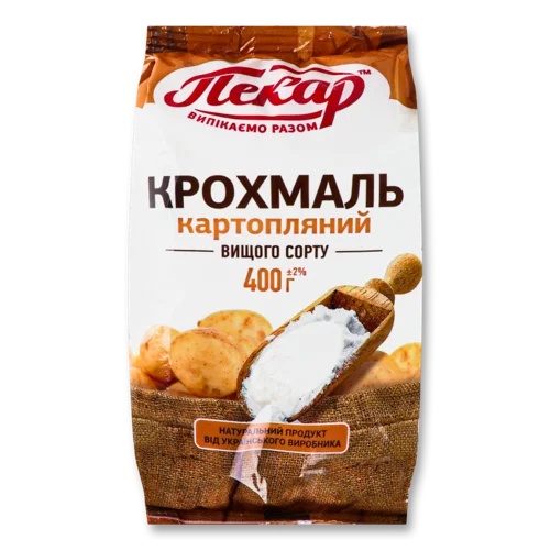 Крохмаль Картопляний Вищого Ґатунку, м/у 400г