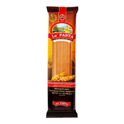 Спагетті цільнозернові Per Primi La Pasta м/у 400г