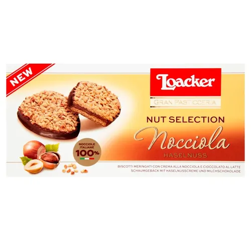 Печиво Loacker Gran Pasticceria лісовий горіх 100г