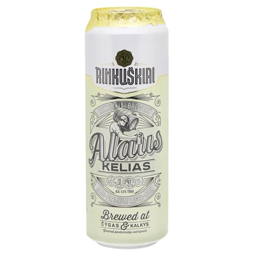 Пиво Rinkuskiai Alaus Kelias світле 5,5% 0,568л