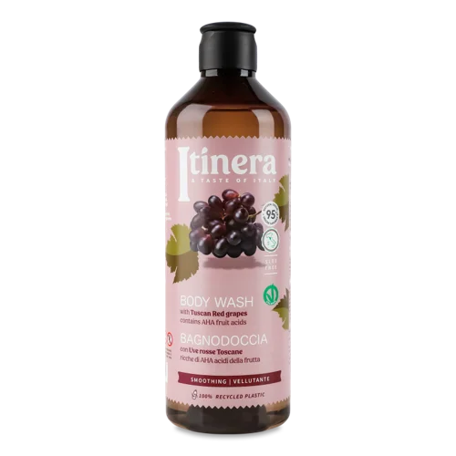 Гель для Душу Smoothing Tuscan Red Grapes Itinera, 370мл