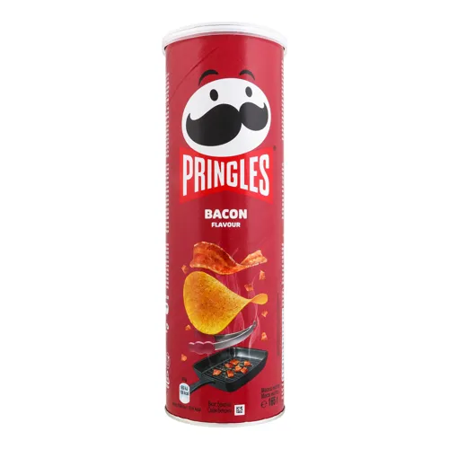 Чіпси картопляні зі смаком бекону Pringles к/у 165г