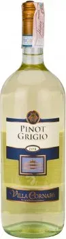 Вино Villa Cornaro Pinot Grigio Delle Venezie сухе біле 1.5л 12%