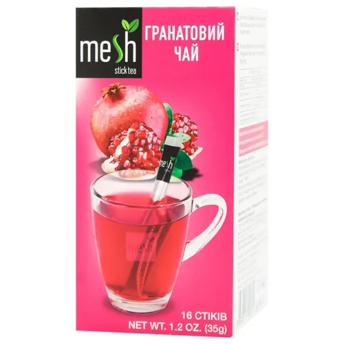 Чай фруктово-трав'яний Mesh Гранатовий 2,2г*16шт