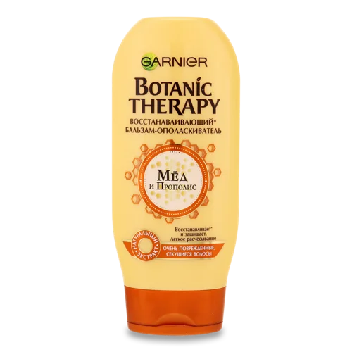 Бальзам-ополіскувач Відновлювальний Мед і Прополіс Botanic Therapy Garnier, 200мл