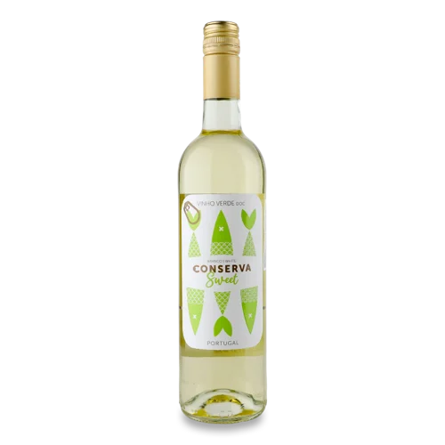 Вино Біле Солодке DOC Вінью Верде 750мл 9.5% Пластикова Пляшка