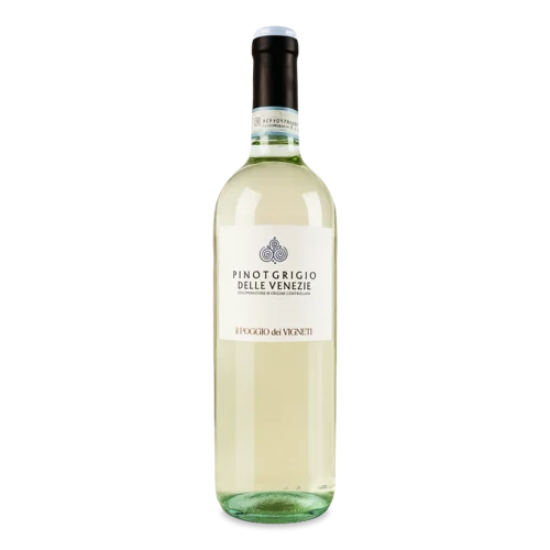 Вино Біле Сухе В/Ґ Delle Venezie Pinot Grigio, 0.75л, 12%