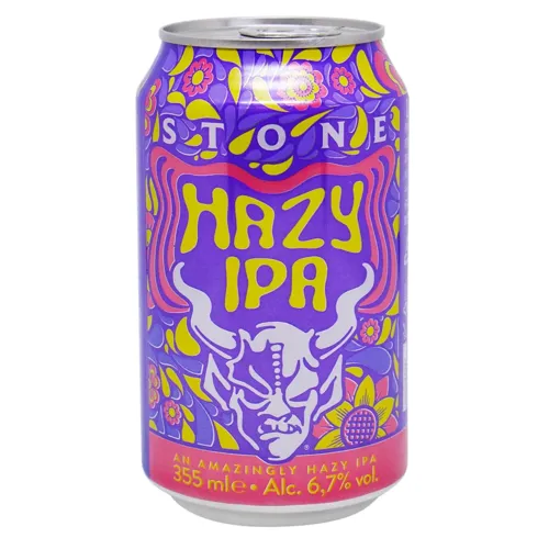 Пиво Stone Hazy Ipa світле 6,7% 0,33л