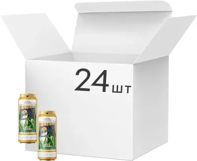 Упаковка пива Volfas Engelman Koln Tourist світле фільтроване 5%, 0.5 л x 24 шт
