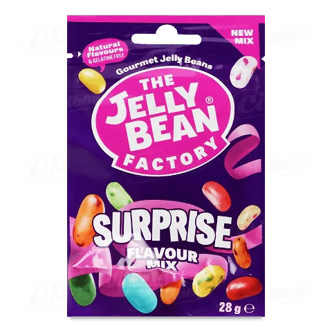 Цукерки The Jelly Bean Factory Surpris Flavour Mix, 28г