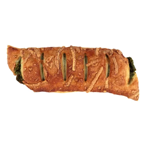 Слойка з листкового дріжджового тіста зі шпинатом і сиром Рокфор BFI 80г