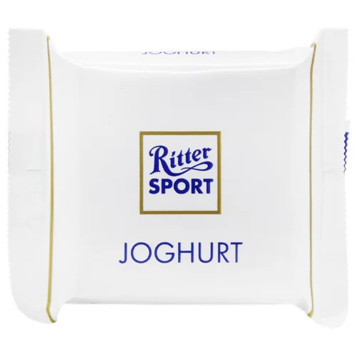 Шоколад молочний Ritter Sport з йогуртовою начинкою 16,6г