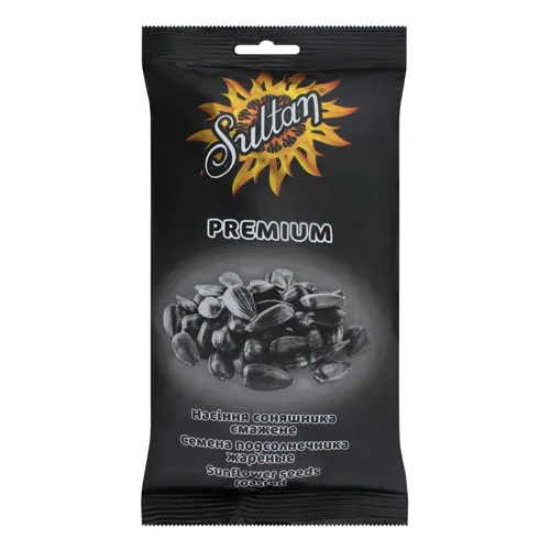Насіння соняшника смажене Premium Sultan м/у 160г