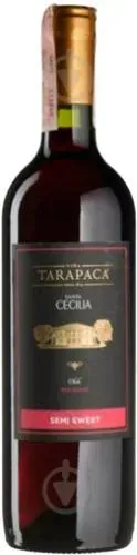 Вино червоне напівсолодке Santa Cecilia Semi Sweet Red, Tarapaca 0,750