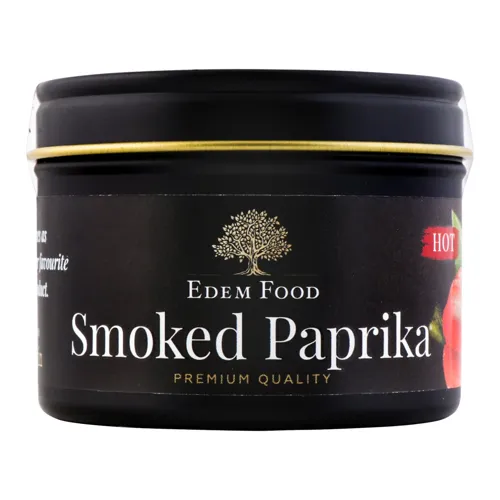 Паприка копчена гостра Edem Food з залізної банки 50г