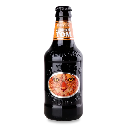 Пиво Old Tom Ginger Tom Янтарне, вищого ґатунку, 0.5л