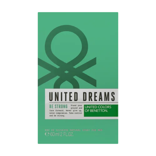 Туалетна Вода Чоловіча United Dreams Be Strong, United Colors of Benetton, 60мл