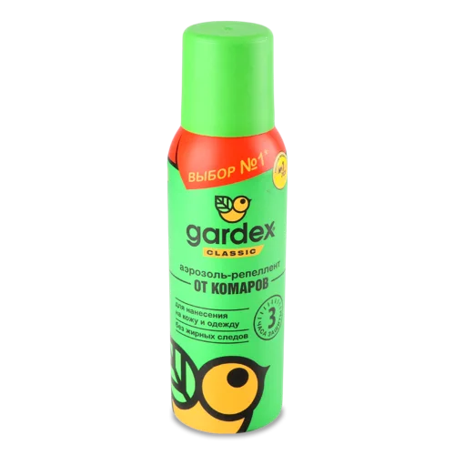 Аерозоль-репеллент Від Комарів Classic Gardex 100мл, в/ґ