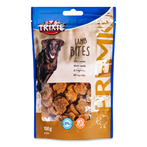 Ласощі Для Собак З Ягням Bites Premio Trixie, В/ґ, 100г