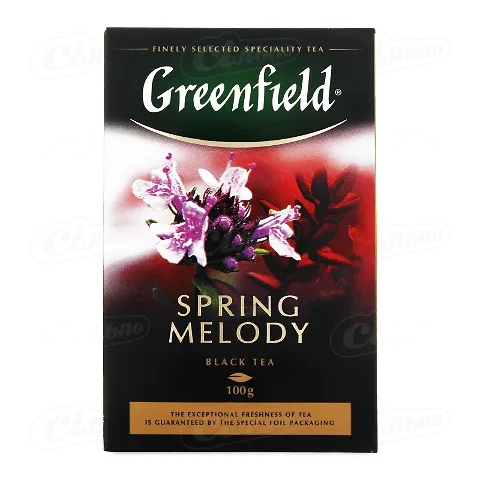 Чай чорний «Greenfield Spring Melody», 100г