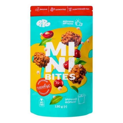 Цукерки Вишня Mini Bites Truff Royal д/п 130г