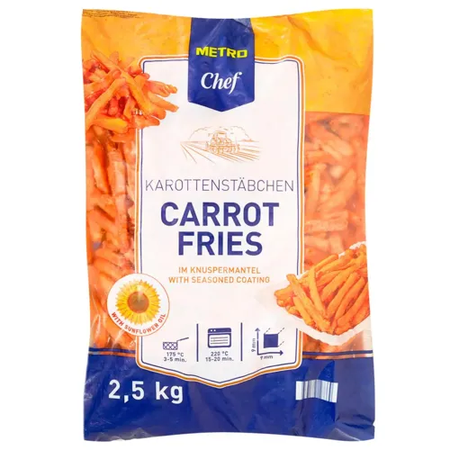 Морква фрі Metro Chef 2,5кг