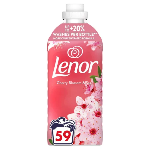 Кондиціонер для білизни Lenor Вишневий цвіт та шавлія 1,239л