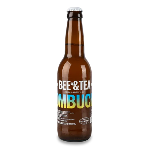 Напій Безалкогольний Слабогазований Yellow Melilotus Kombucha Bee&Tea, с/пл 0.33л