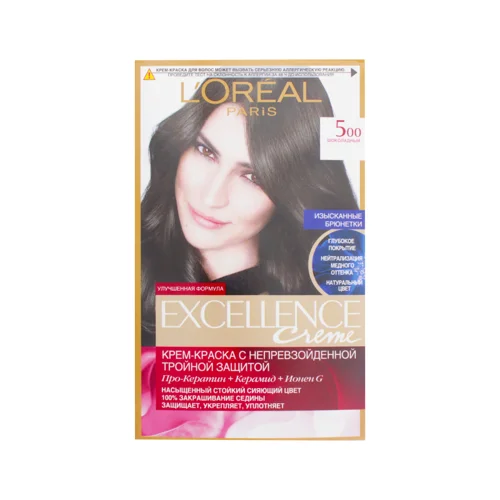 Крем-фарба Для Волосся №500 Шоколадний, Crème Excellence L'Oreal