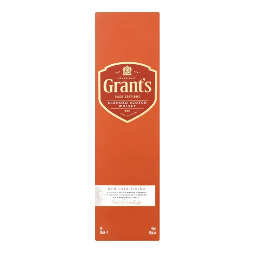 Віскі 0.7л 40% Cask Editions Grant's пл