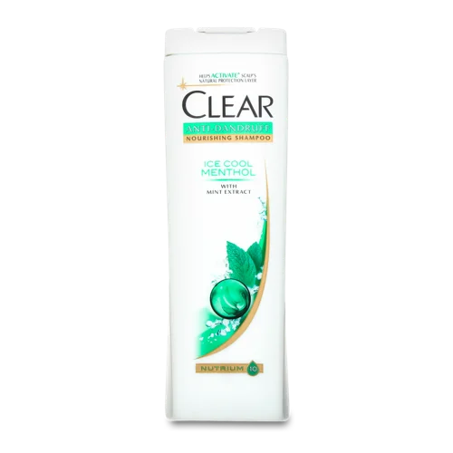 Шампунь Проти Лупи Жіночий Ice Cool Menthol Clear, 400мл