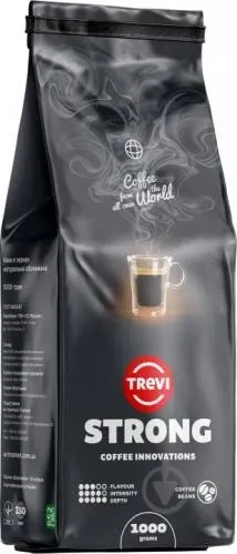 Кава в зернах STRONG 1000г. ТМ TREVI