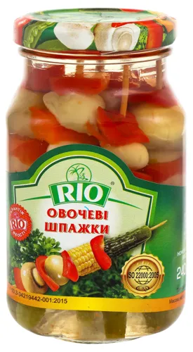 Шпажки овочеві Rio с/б 240г