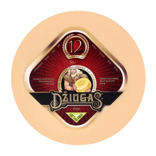 Сир 40% твердий Dziugas кг