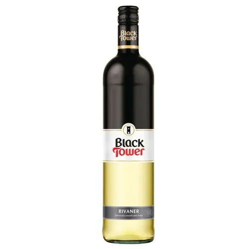 Вино Black Tower Rivaner біле напівсолодке 9,5% 0,75л