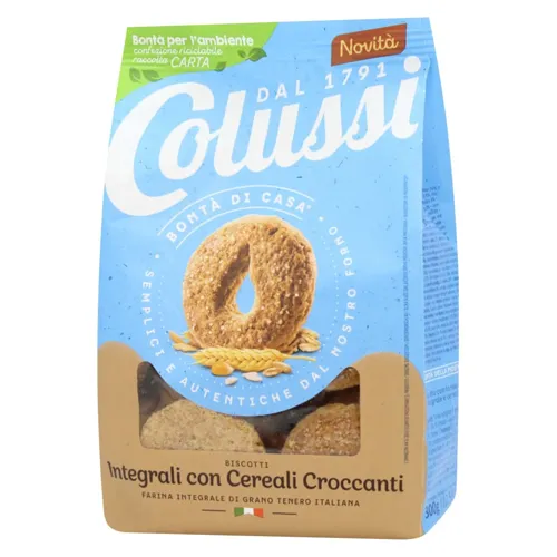Печиво Colussi цільнозернове 300г