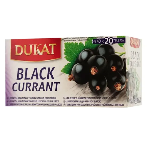 Чай фруктовий «Dukat» чорна смородина 2г*20шт