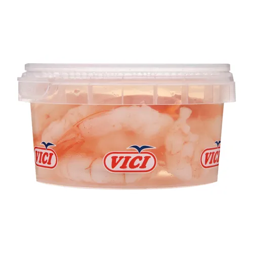 Креветки королівські очищені в розсолі Любо єсть Vici 200г