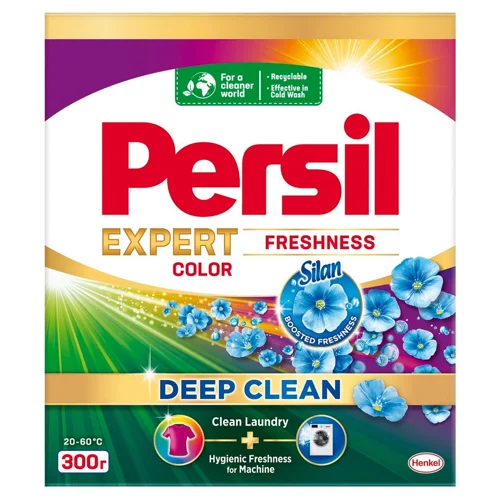 Пральний порошок Persil Expert Color Deep Clean Свіжість від Silan 300г