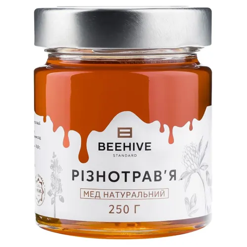 Мед Beehive Standard Різнотрав'я 250г