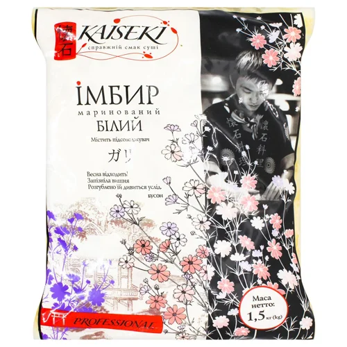 Імбир для суші Kaiseki білий 1500г