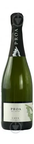 Вино ігристе біле брют натур Cava Proa Brut Nature 0.75л