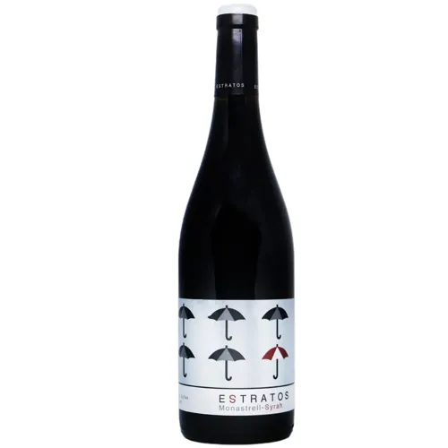 Вино ESTRATOS MONASTR/SYRAH 0%