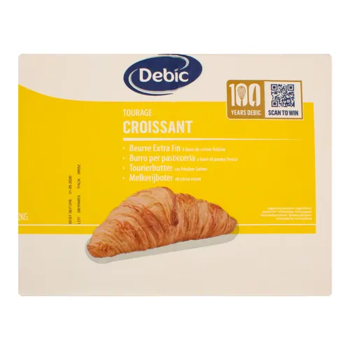 Масло 82% для круасанів Croissant Debic м/у 2 кг