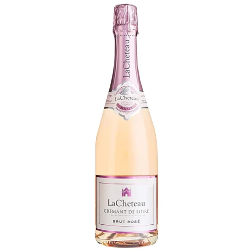 Вино ігристе LaCheteau Brut Rose рожеве брют 12,5% 0,75л