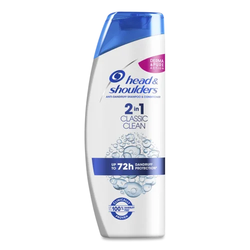 Шампунь і бальзам-ополіскувач 2в1 проти лупи Head & Shoulders, 360 мл