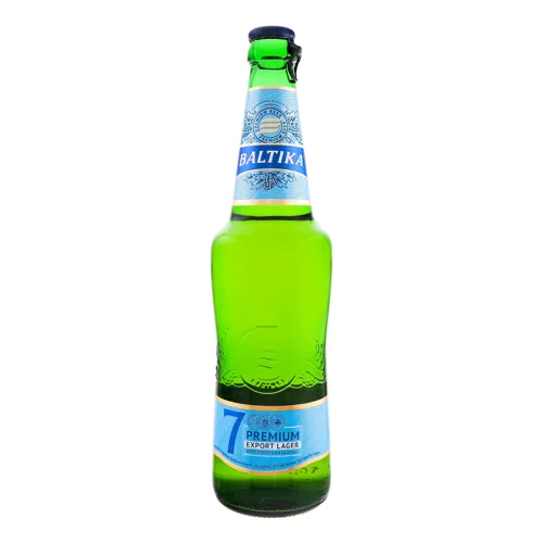 Пиво 0.5л 5.4% світле пастеризоване Export Lager №7 Premium Baltika